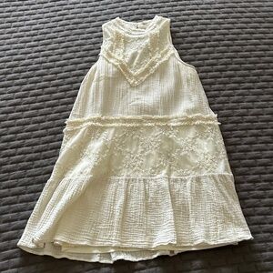 Altar'd State | Ivory Mock-neck Dress- Size M